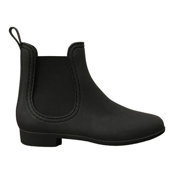 JC Play By Jeffrey Campbell Women's Chelsea Rain Boots Black Size 8 New